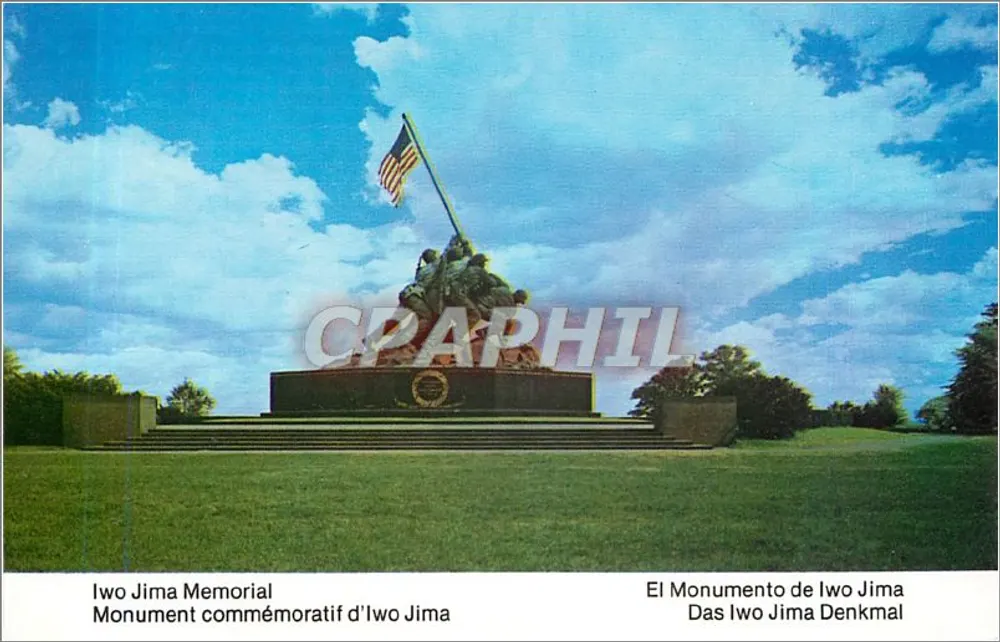 Iwo Jima Memorial — Arlington, Virginia — publisher Cargo Co. Inc. n° K-15585 - Front