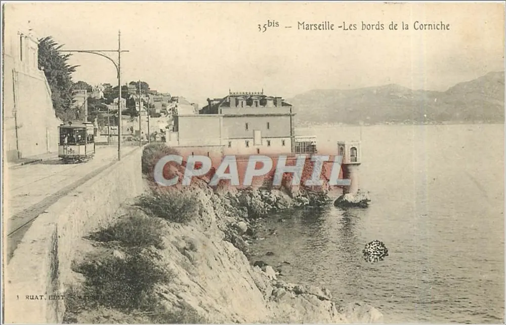 Marselha — Os lados da Corniche — Ruat, Editora, n° 35bis - Frente