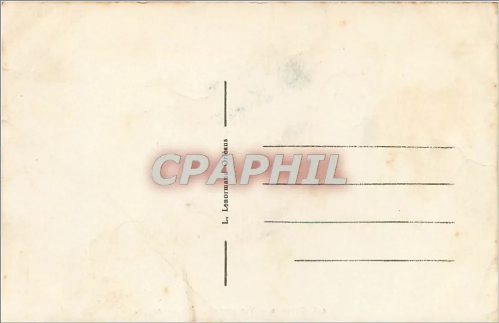 Orléans — Vista geral, tirada de avião — L. Lenormand, Orléans, n°428 - Verso