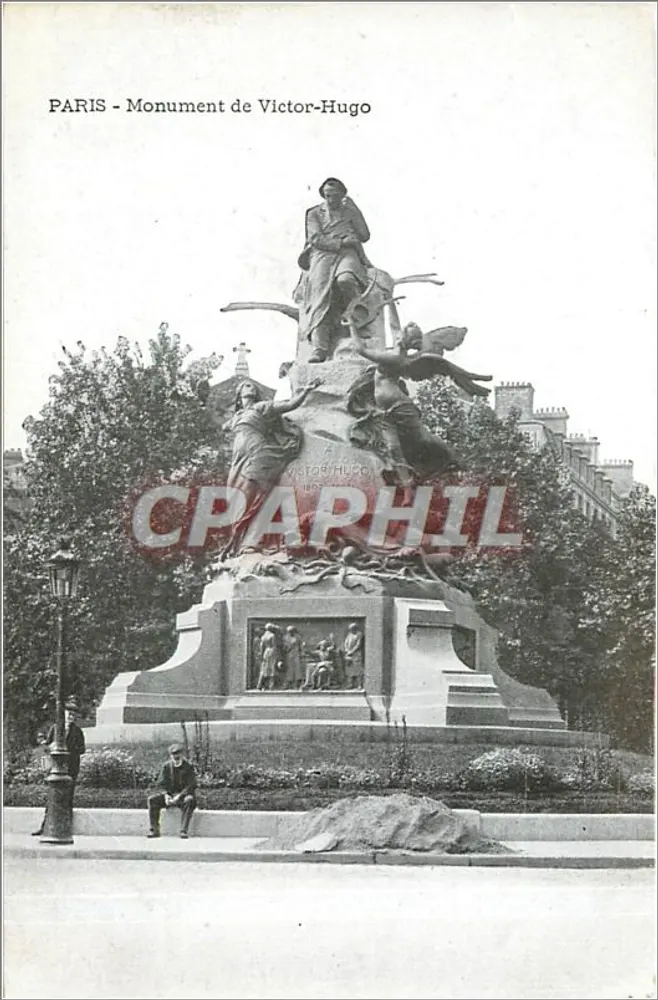 Paris - Monument de Victor-Hugo — editor Victor-Hugo, n° de série não visível - Frente