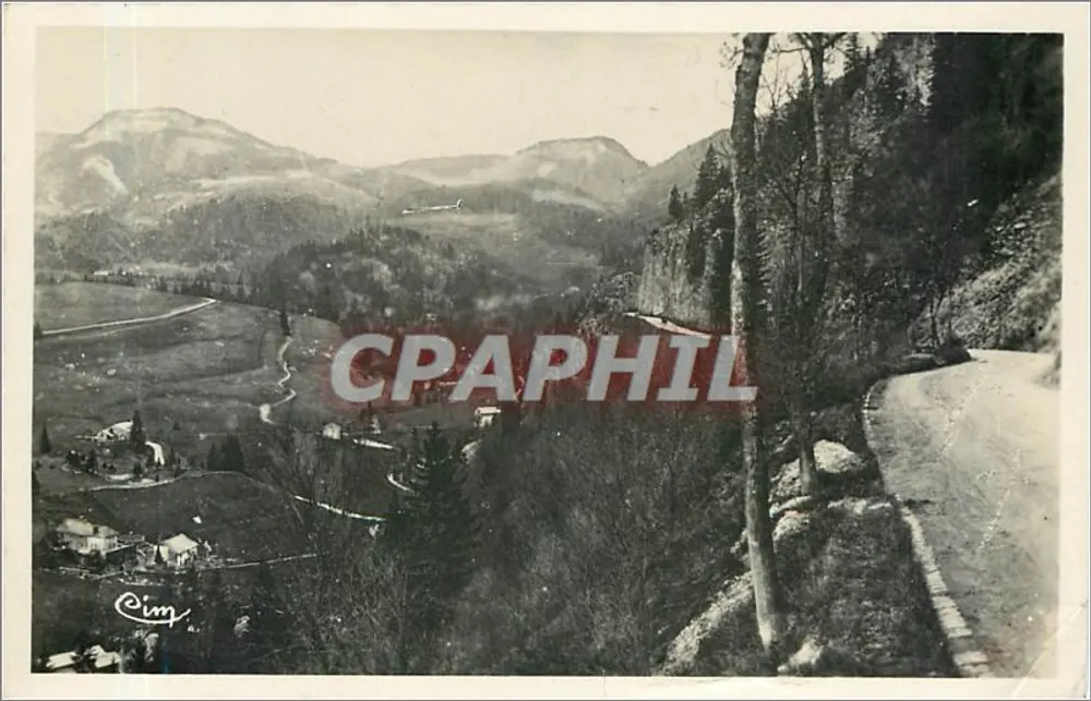 Les Rousses (Jura) — Höhe 1110 m. — Route de Calais — Verlag Cim - Vorderseite