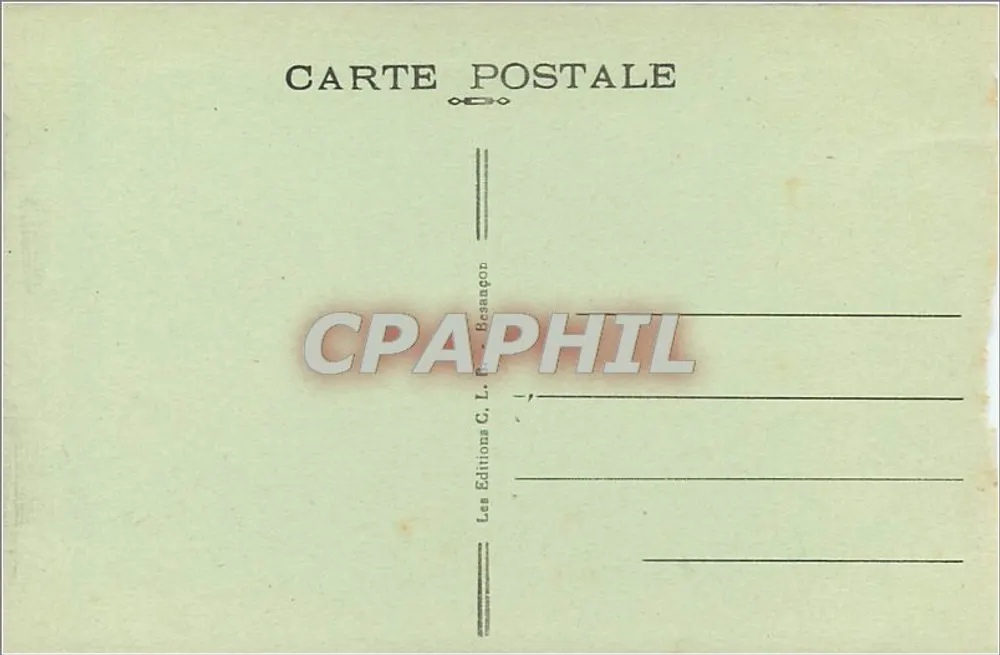 LONS-le-SAUNIER (Jura) — Casino de l'Établissement Thermal — n° 21869 - Rückseite