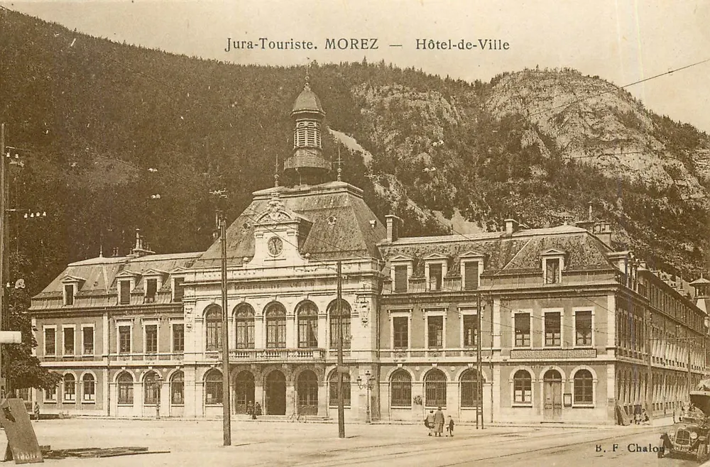 Morez — Rathaus — Jura-Touriste - Vorderseite