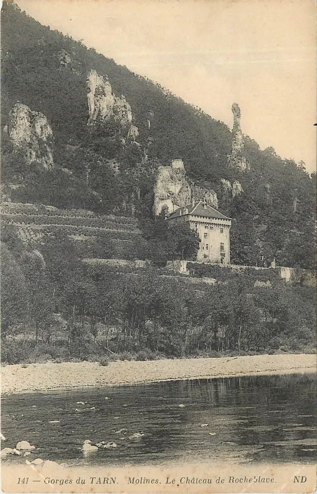 Gorges do TARN. Molines. O Castelo de Rocheblave — ND — N° 141 - Frente