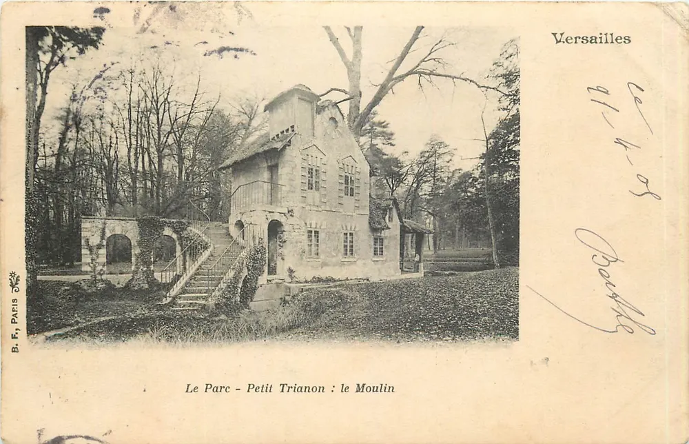 O Parque - Petit Trianon: a Moinha — Versailles — B. F. PARIS - Frente