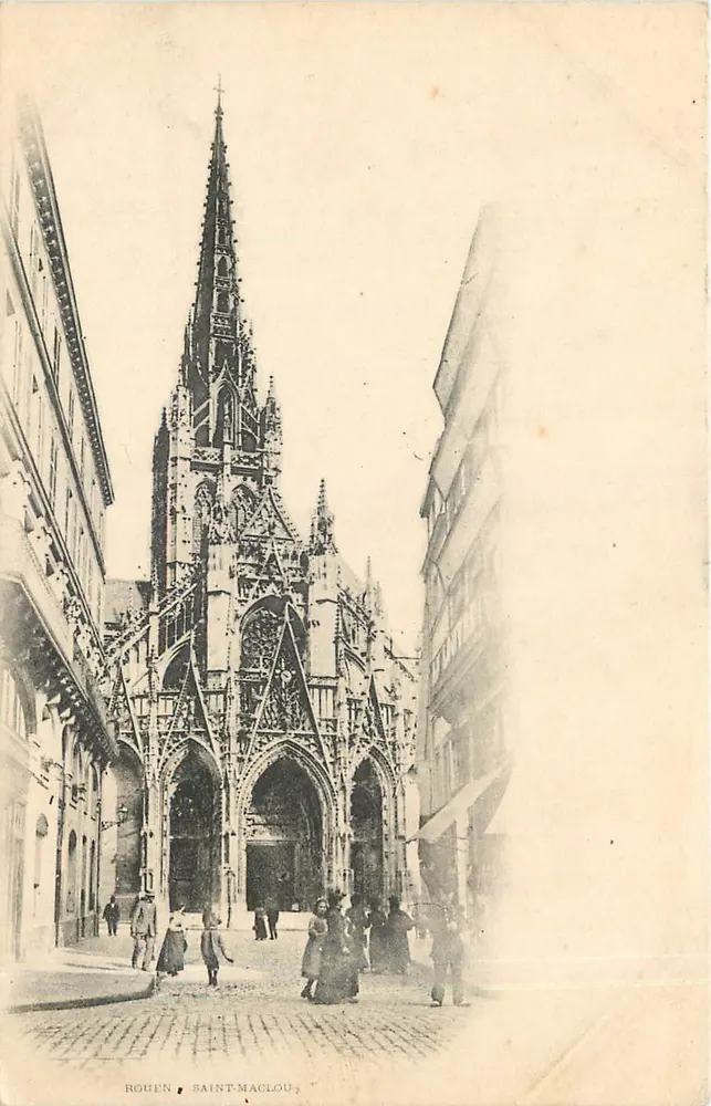Rouen - Saint-Maclou — editor desconhecido, número de série não visível - Frente