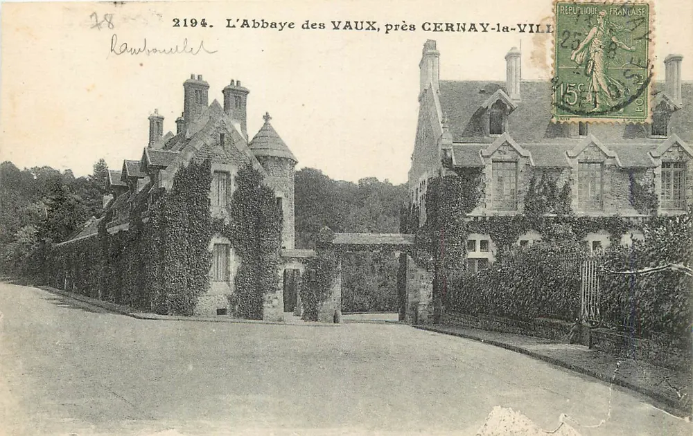 Das Kloster Vaux, nahe Cernay-la-Ville — Künstlerische Ausgabe, E. Malon, Paris — n° 2194 - Vorderseite