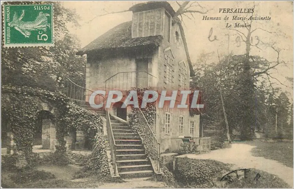 Versailles — Hameau de Marie-Antoinette, Le Moulin — Verlag Minot, Versailles - Vorderseite