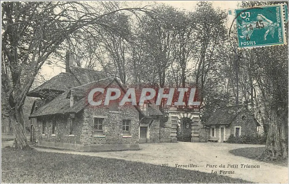 Versailles — Parco del Petit Trianon — La Ferme - Recto