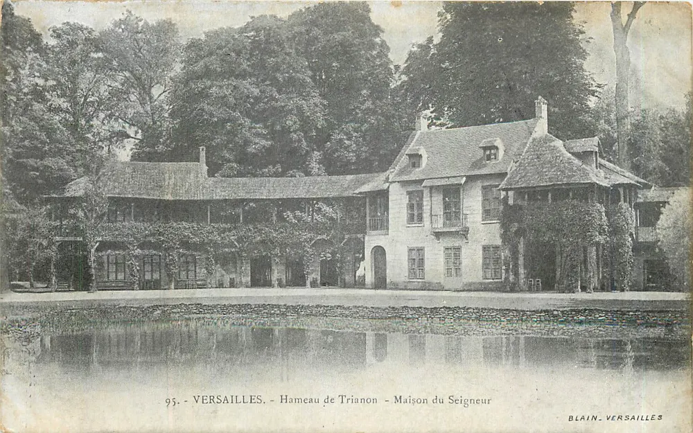 Versailles - Hameau de Trianon - Maison du Seigneur — Blain-Versailles, n°95 - Recto