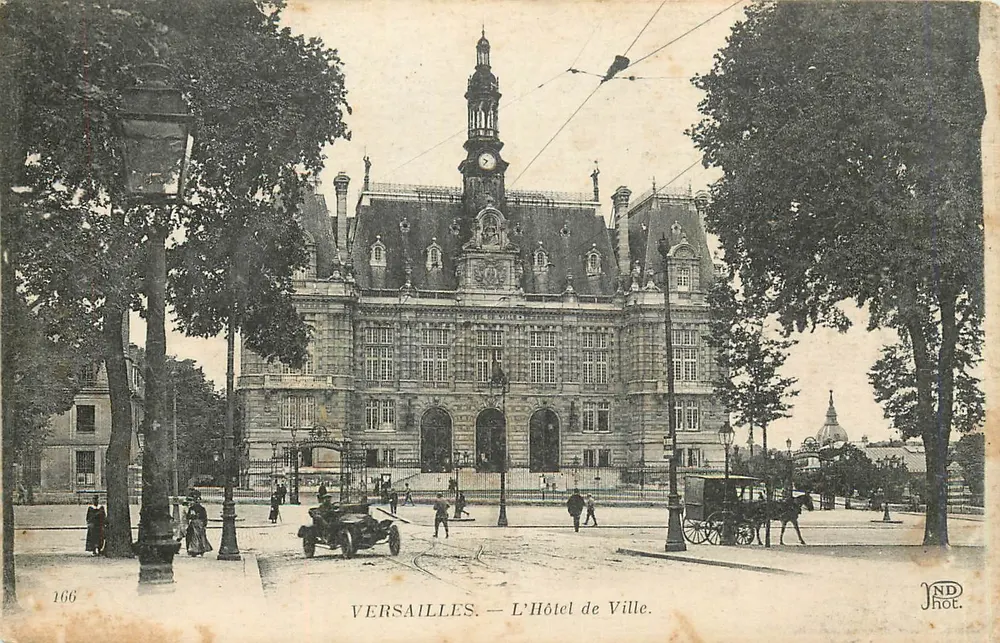 Versailles — O Hotel de Ville — JND Hot. - Frente