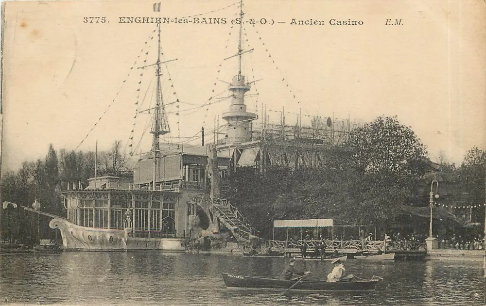 Enghien-les-Bains (S.&O.) — Ancien Casino — E.M. - Recto