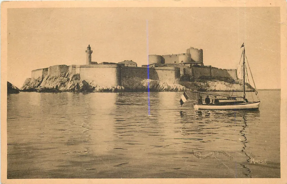 O Château d'If — Marseille — Éditions Mireille - Frente