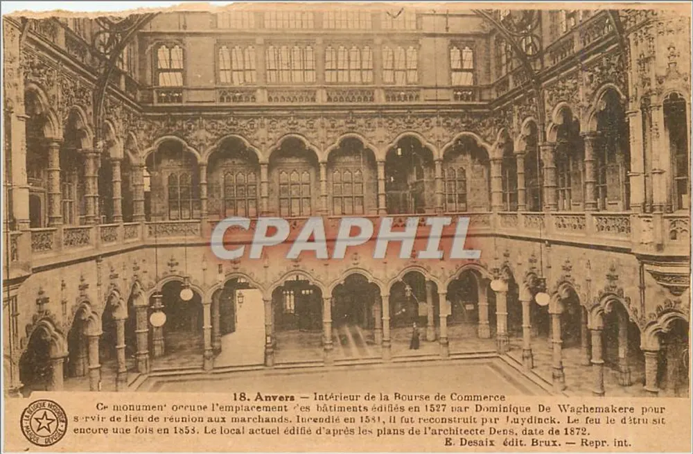 एंटवर्प - व्यापार के बाजार के अंदर - ई. डेसैक्स संपादक, ब्रुसेल्स - पुनर्मुद्रण - आगे