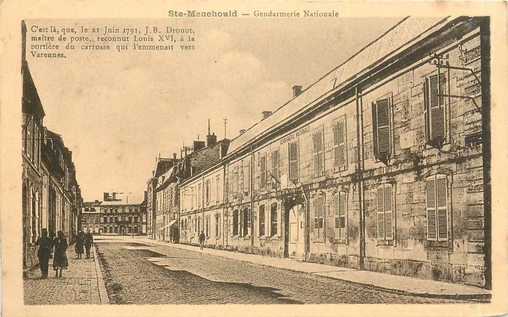 Ste-Menehould — Gendarmerie Nationale - Recto