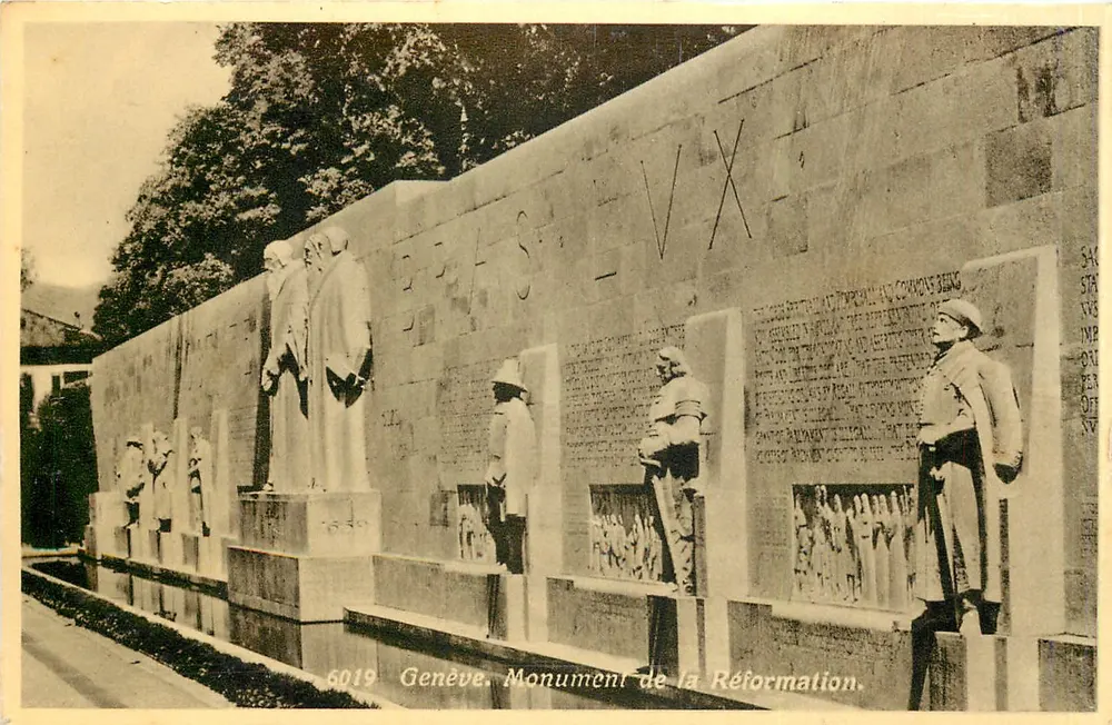 Geneva. Reformation Monument. - Front
