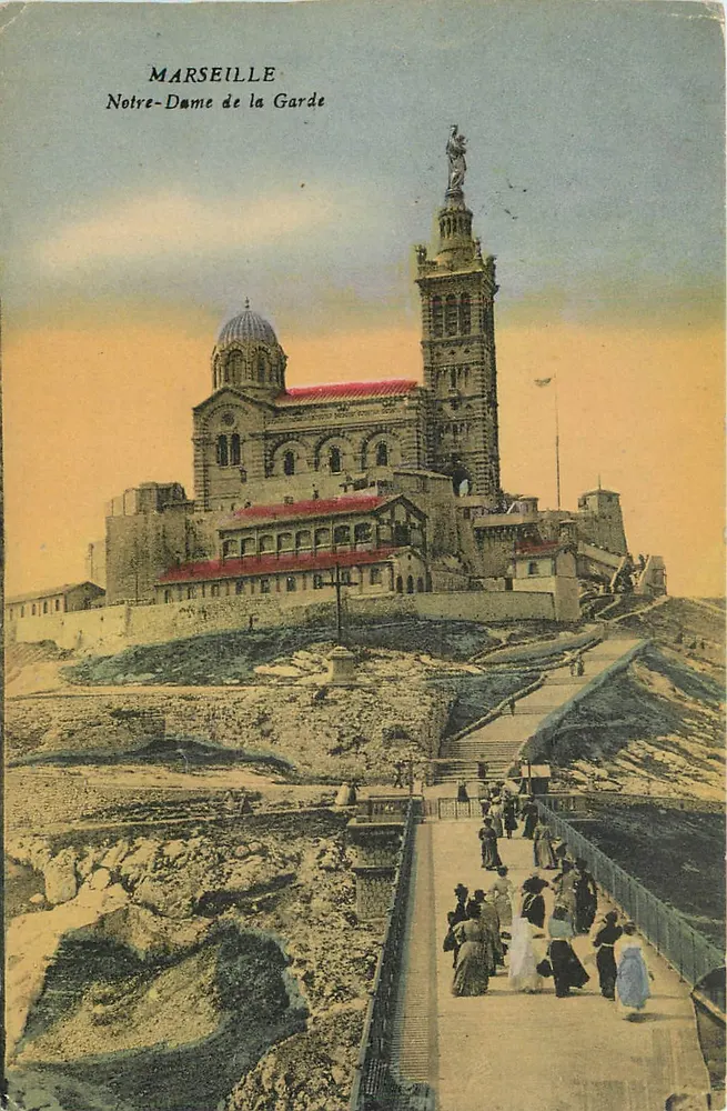 Marseille — Nossa Senhora da Guarda — editor não identificado - Frente