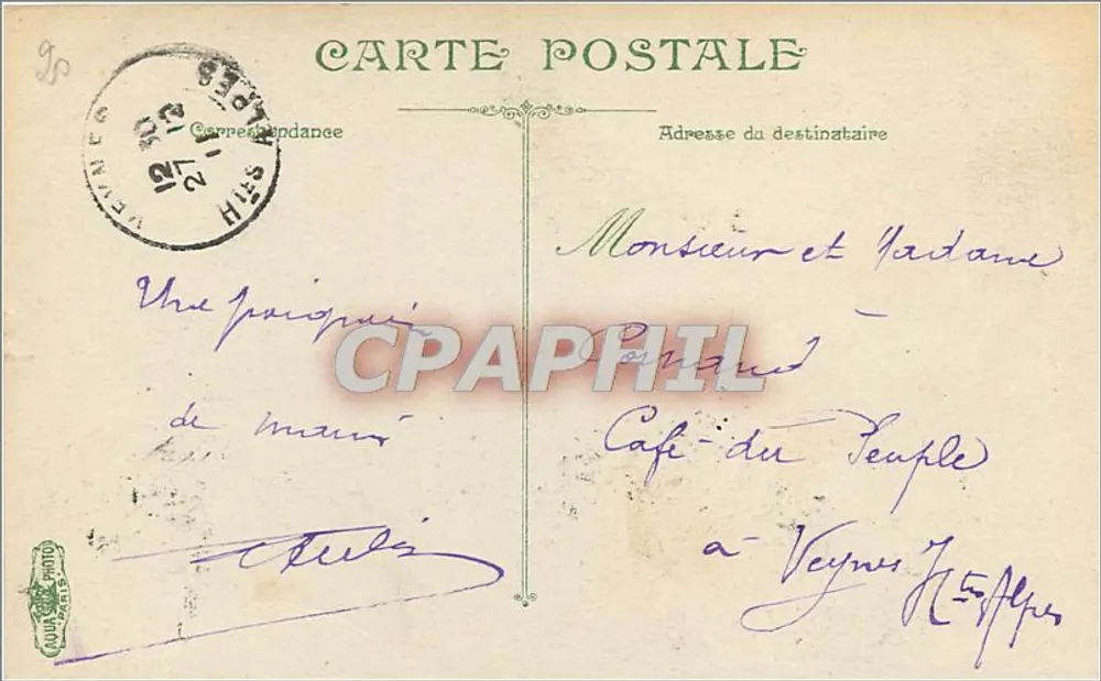 Nîmes, as Arênes e a Cidade — editora L. V. C. C. — n° 16 - Verso