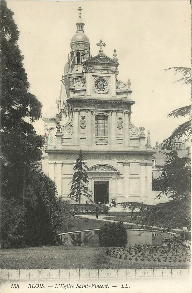 Blois — De Kerk van Sint-Vincent — LL. - Voorkant