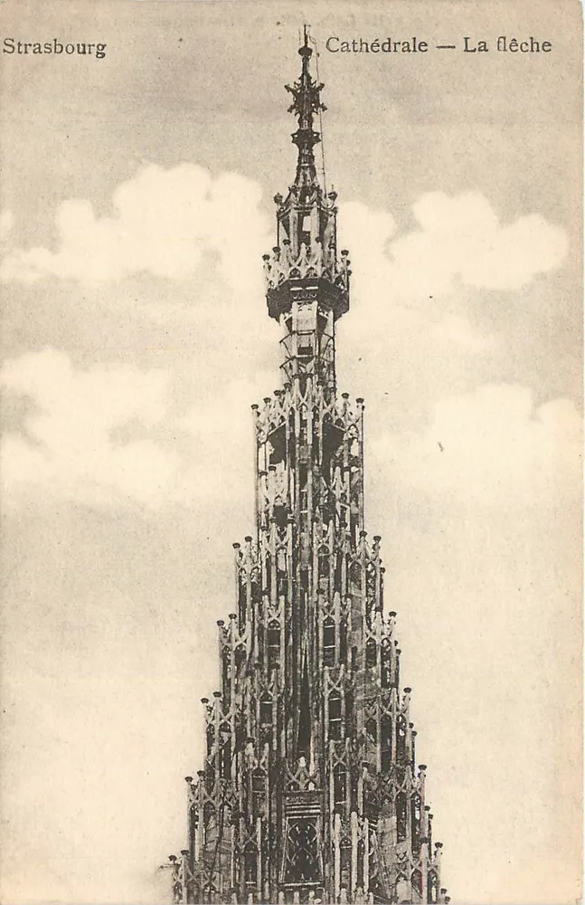 Strasburg — Katedra — Strzała - Awers