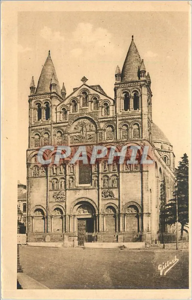 Catedral de São Pedro — fachada — Edição de Arte A. Gilbert - Frente