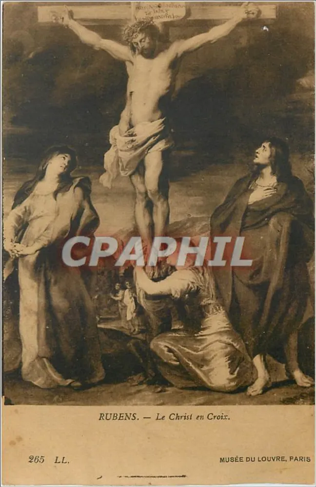 Le Christ en Croix — Rubens — Musée du Louvre, Paris - Recto