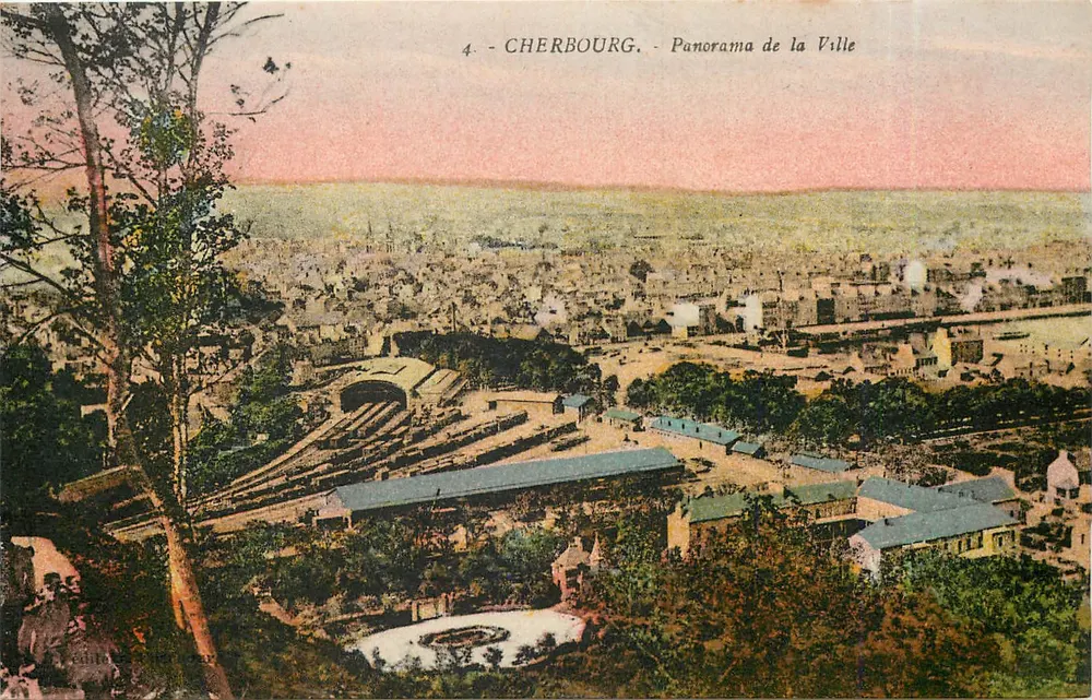 Cherbourg - Panorama da Cidade — edição não identificada, n°4 - Frente