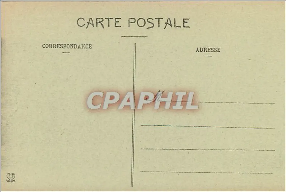Pau - Le Château d'Henri IV — Les Basses-Pyrénées, éditeur : Photo Thé Labouche Frères, Toulouse, n° 39 - Verso