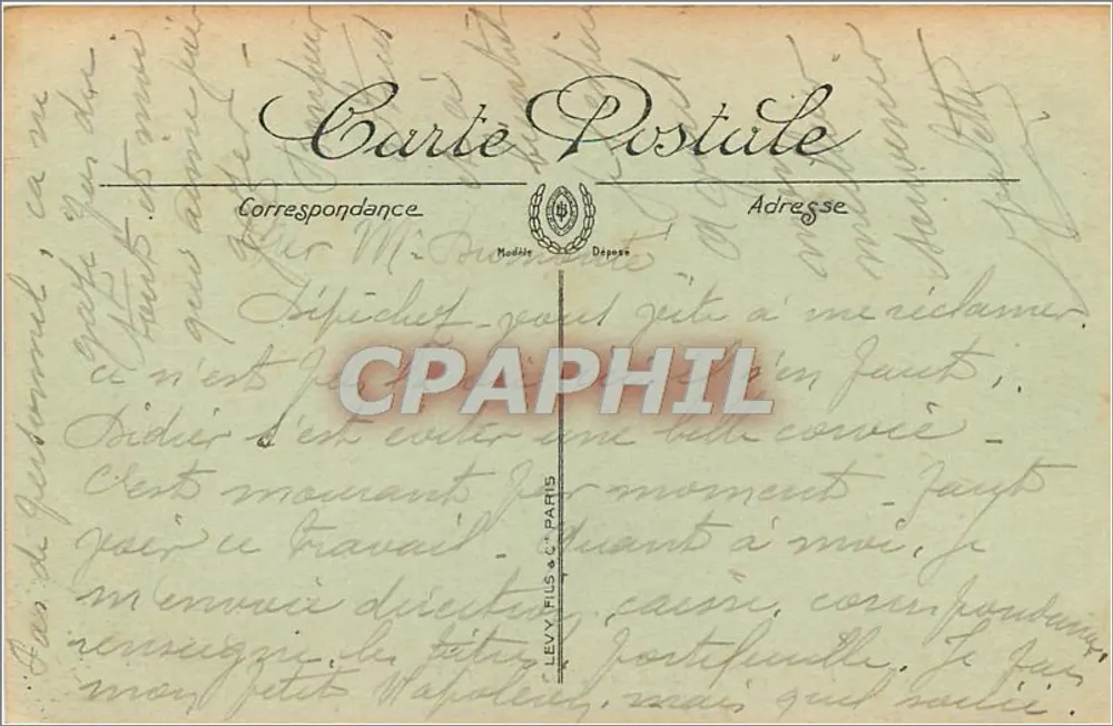Le Puy — Vue générale prise du Rocher d'Espaly — LL. - Verso