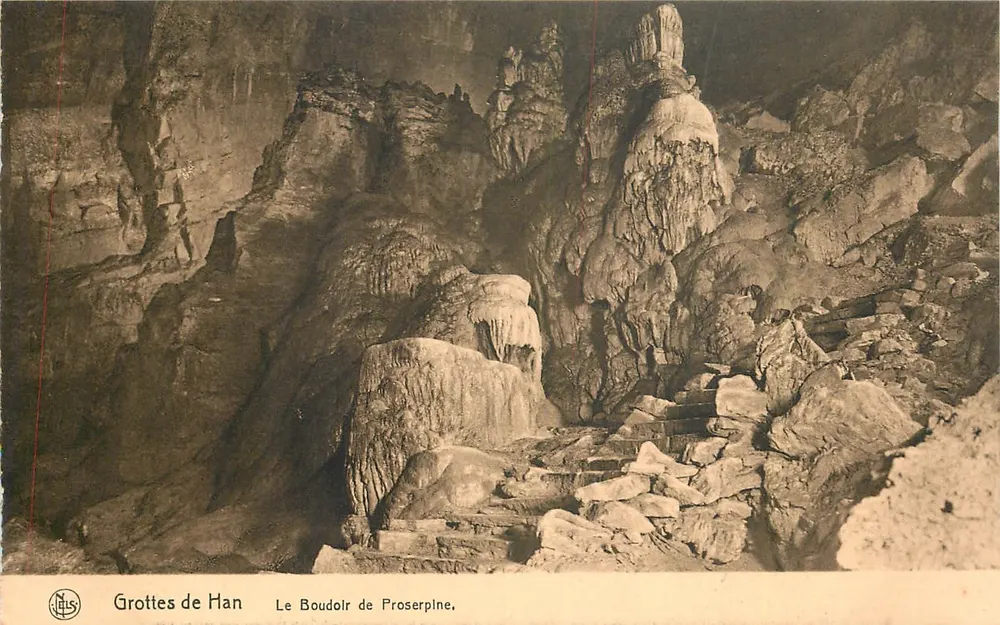 Grutas de Han — O Quarto de Proserpina — J. E. S. (editor) - Frente