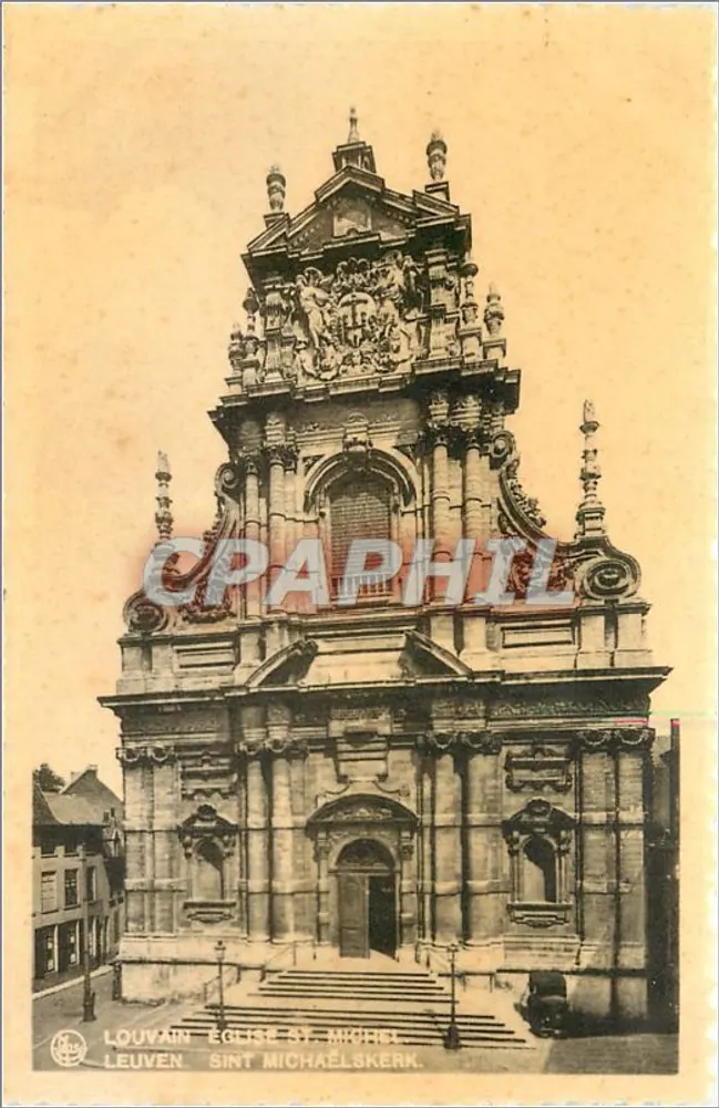 Louvain - Église Saint-Michel — Ern. Thill, Bruxelles, photolom. no 9 - Recto