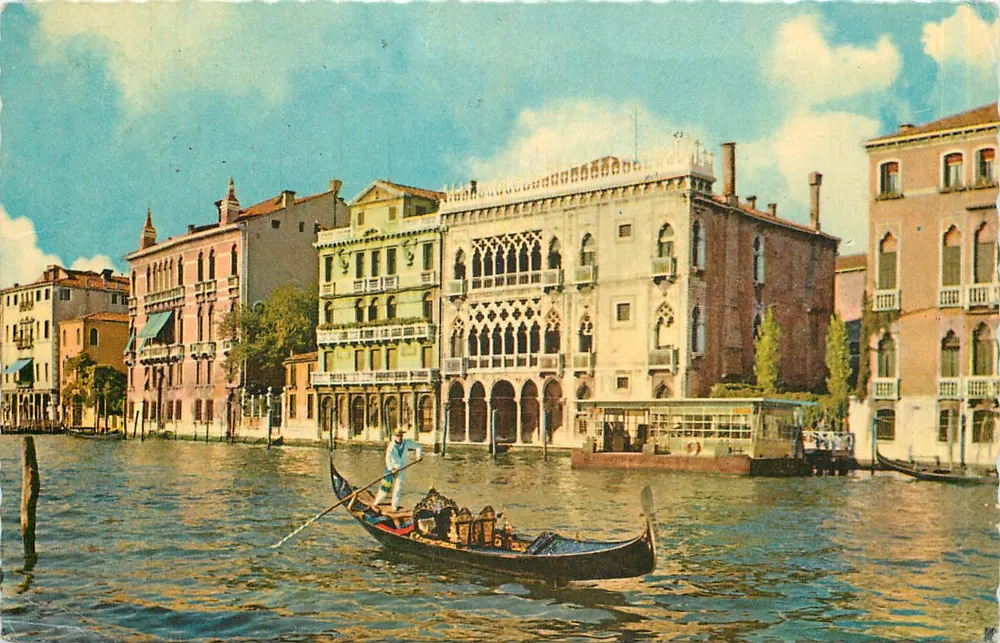 Veneza — Ca' d'Oro — editor desconhecido, número de série 15 A - Frente
