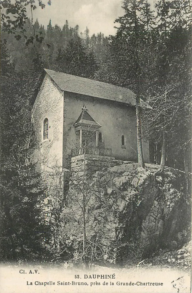 Kapelle Saint-Bruno, in der Nähe der Grande-Chartreuse — Dauphiné — CI.A.V. n°52 - Vorderseite