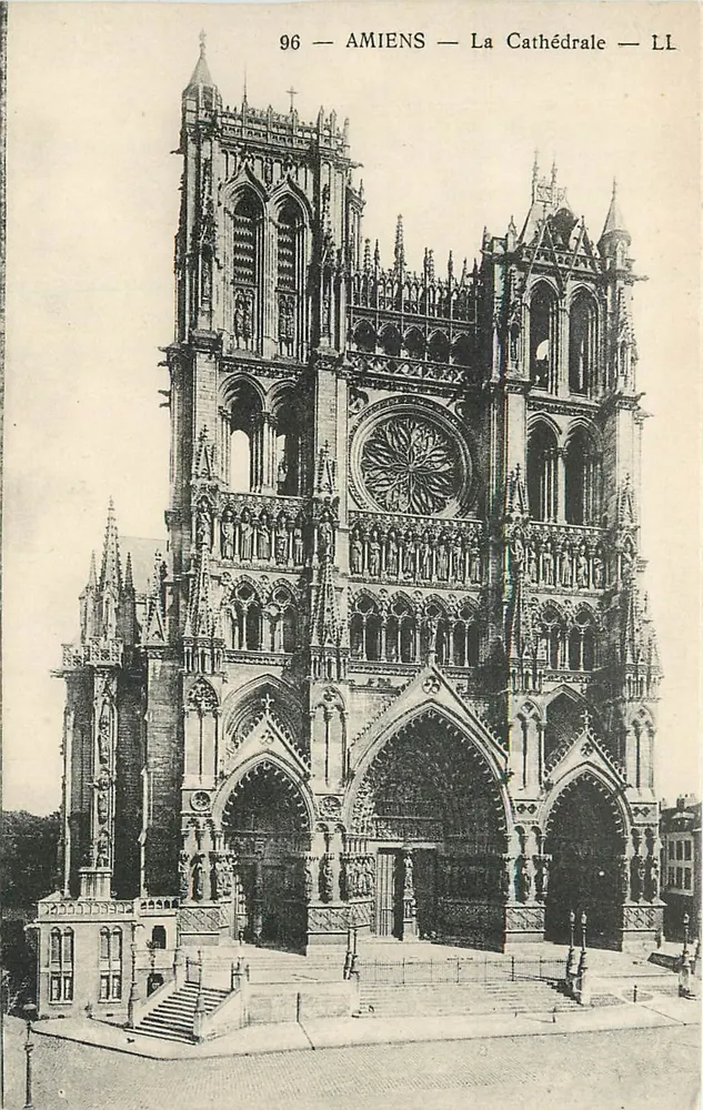 Amiens — Katedra — LL - Awers