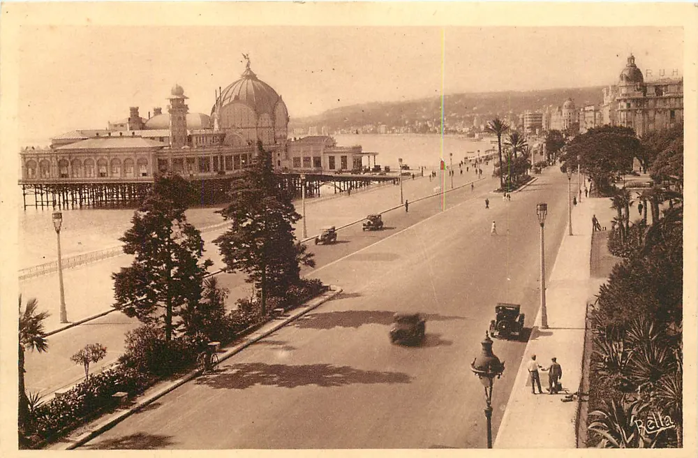 Nice — Das Casino der Jetée und die Promenade des Anglais — Belle & Cie, n°243 - Vorderseite
