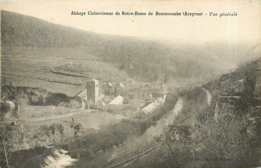 Zisterzienserkloster Notre-Dame de Bonnecombe (Aveyron) — Allgemeiner Blick — Verlag Musset, Rade - Vorderseite