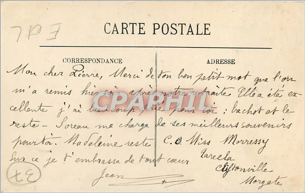 Chartres — Vue générale prise de Cachemback — LL - Verso