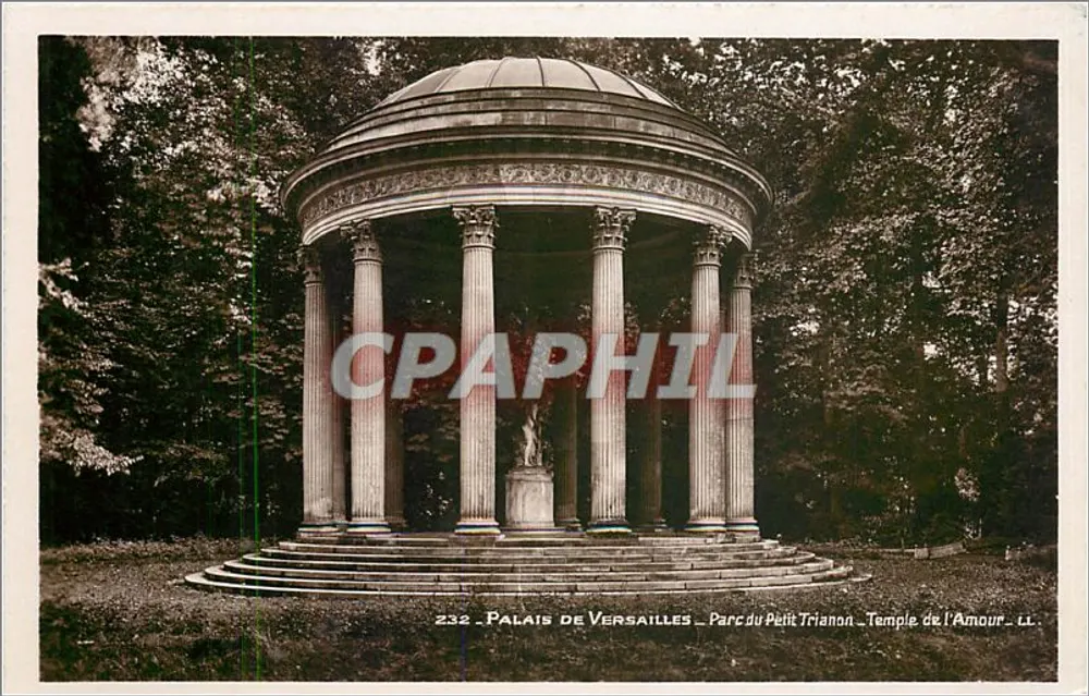 Palais de Versailles — Parc du Petit Trianon — Temple de l'Amour — n° 232 - Recto