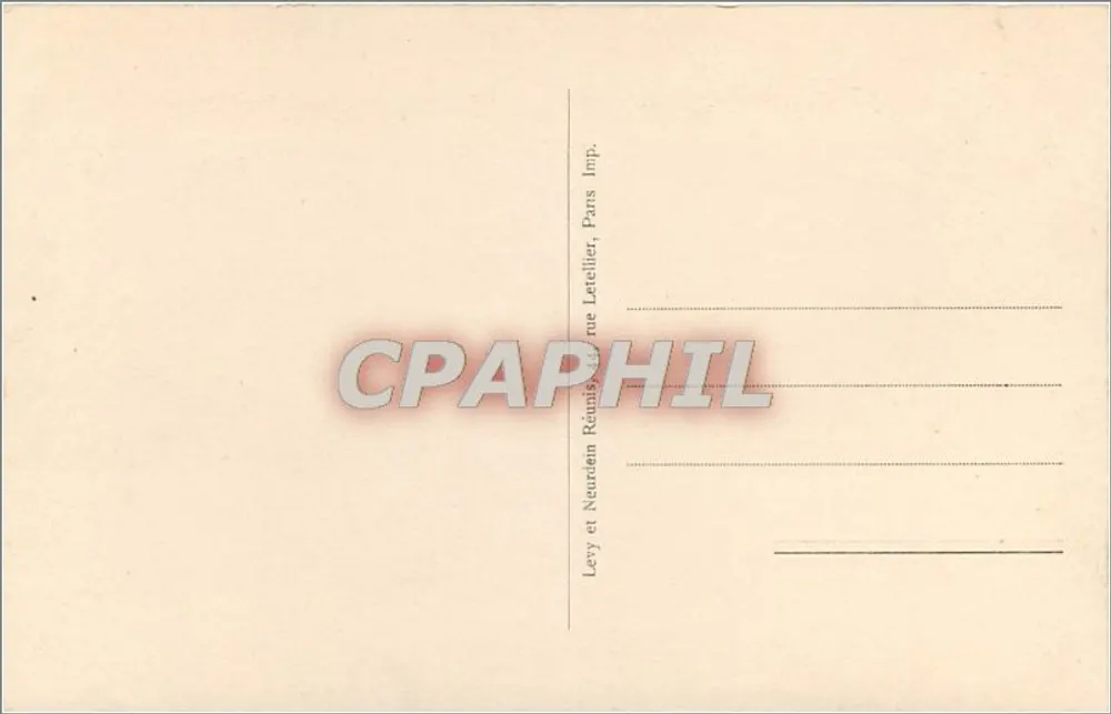 Palais de Versailles — Parc du Petit Trianon — Temple de l'Amour — n° 232 - Verso