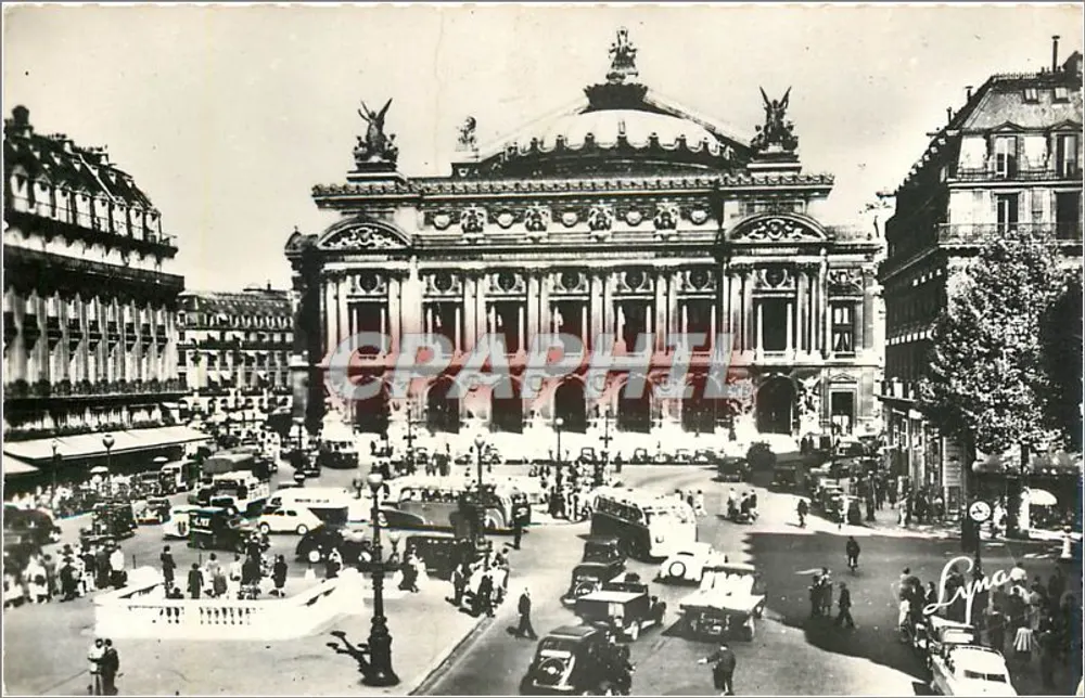 पेरिस - गार्नियर ऑपेरा और ऑपेरा के स्क्वायर — संख्या 119 - आगे