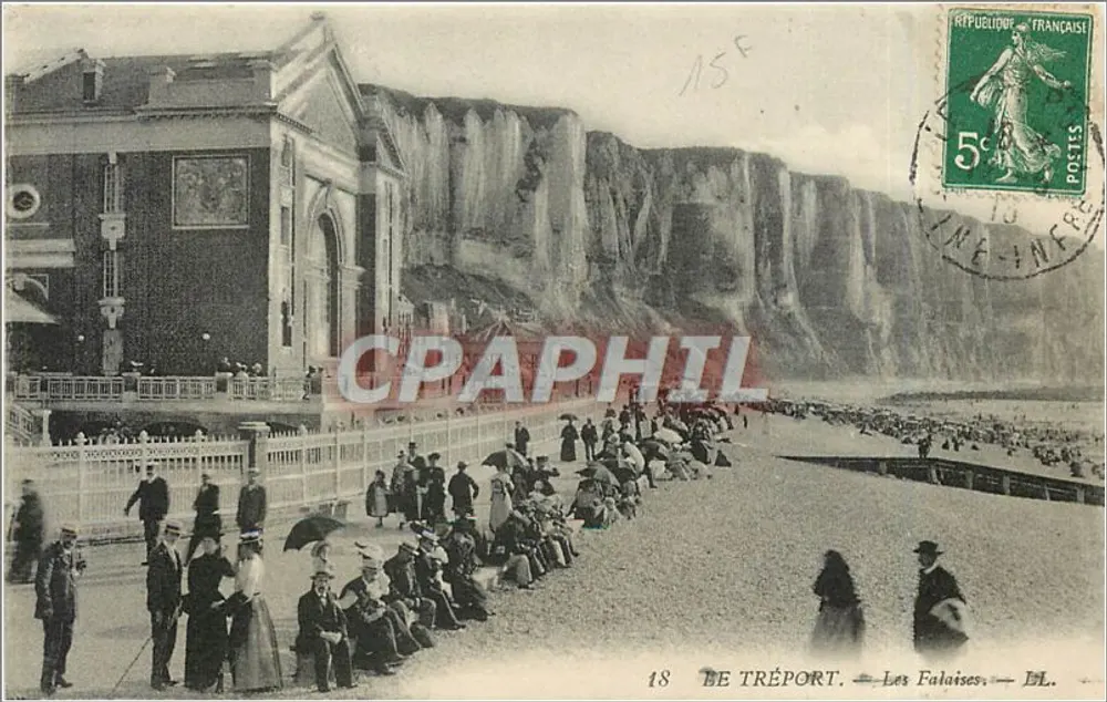 Be Tréport — As Falésias — BL. — n°18 - Frente