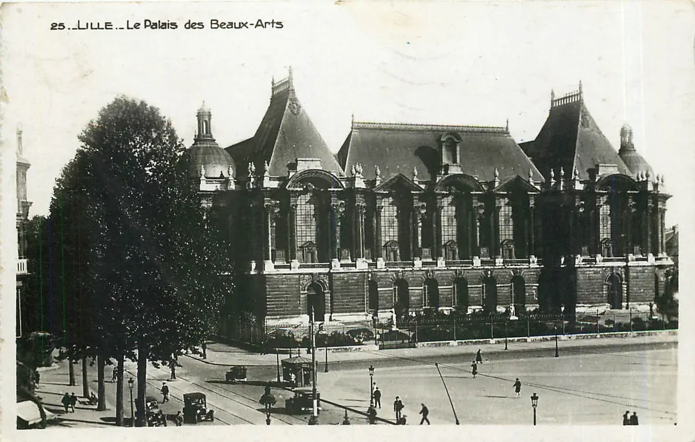 LILLE — O Palácio dos Belos-Artes — Lucien Pollet, n°25 - Frente