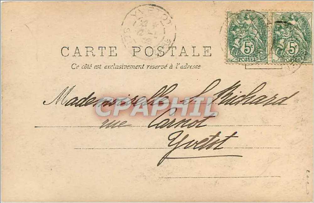 Criança dormindo — A. M. PARIS — n° II. Está melhorando - Verso