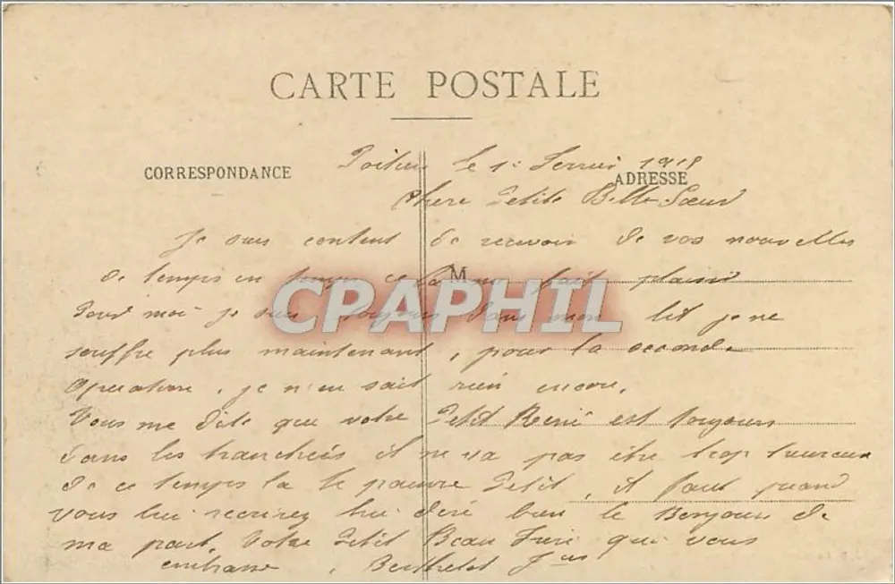 Poitiers — Church of Saint-Hilaire — J.-B. Raymond, photo, Poitiers - Back
