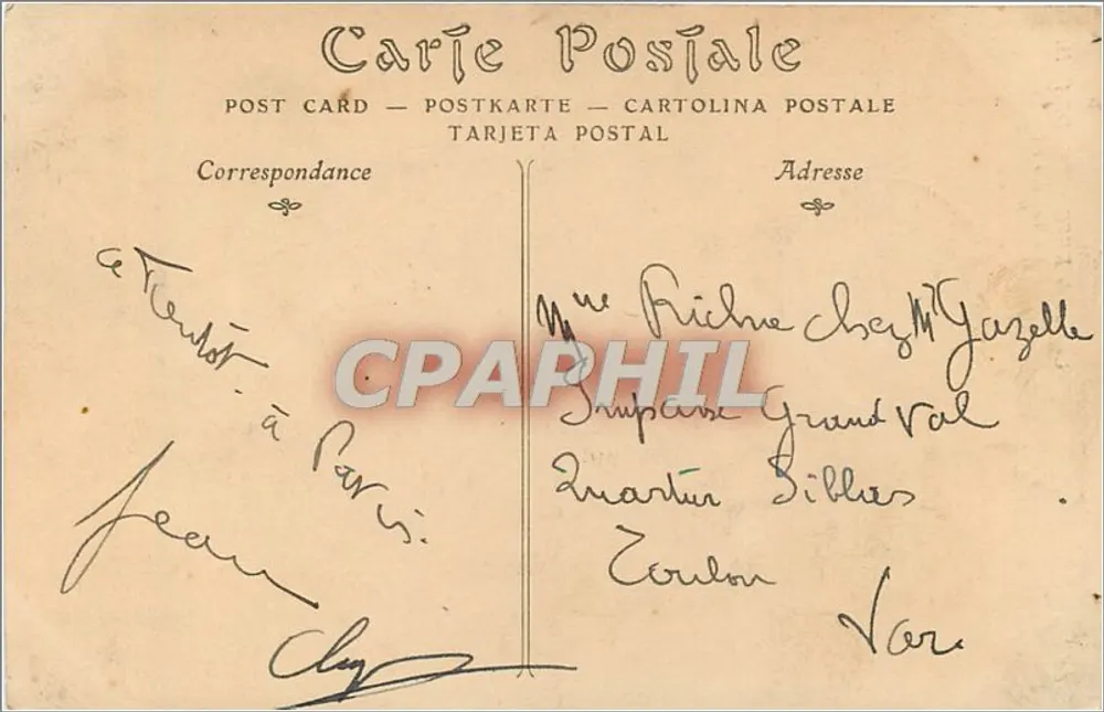 Castelo de Kergournade'ch — A Torre Leste — editor não identificado, n° 62 - Verso