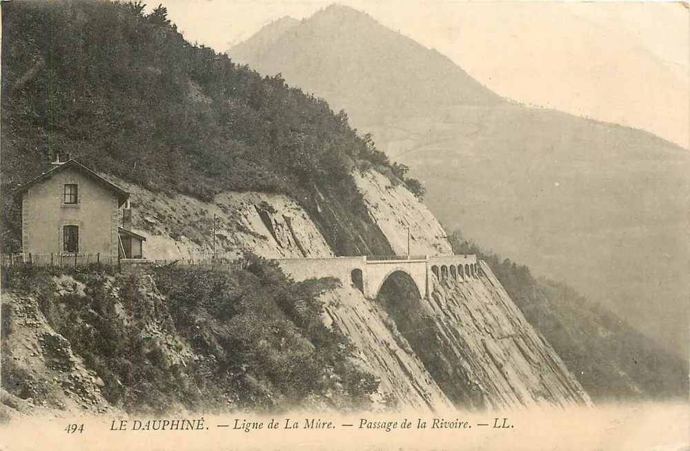 Das Dauphiné — Linie La Mûre — Pass der Rivoire — LL. — N° 494 - Vorderseite