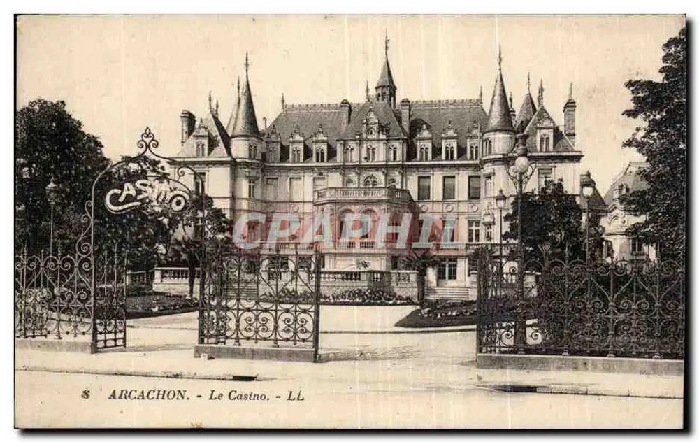 Arcachon - O Casino - LL - Frente