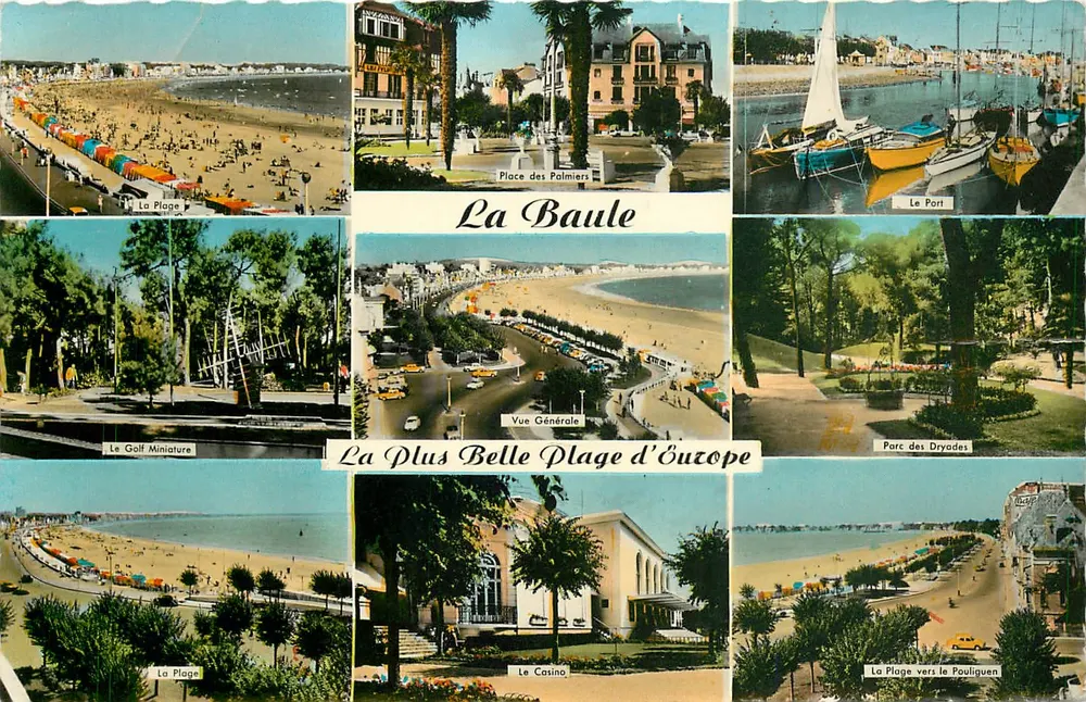 La Baule — A Mais Bela Praia da Europa — Réal-Photo - Frente