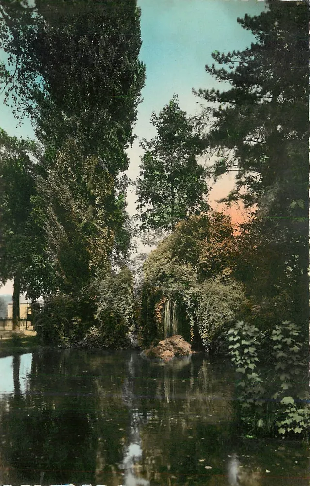 Troyes — Jardim do Rocher — Édition du Châso - Frente