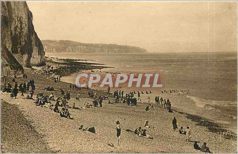 Dieppe (Seine-Inférieure) — Klippen und Strand — Les Éditions d'Art Yvon, Paris - Vorderseite